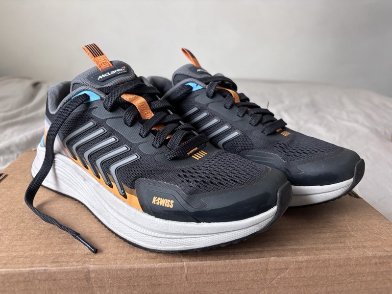 K Swiss McLaren Formula One Sneakers Women’s Size 7 Black Gray