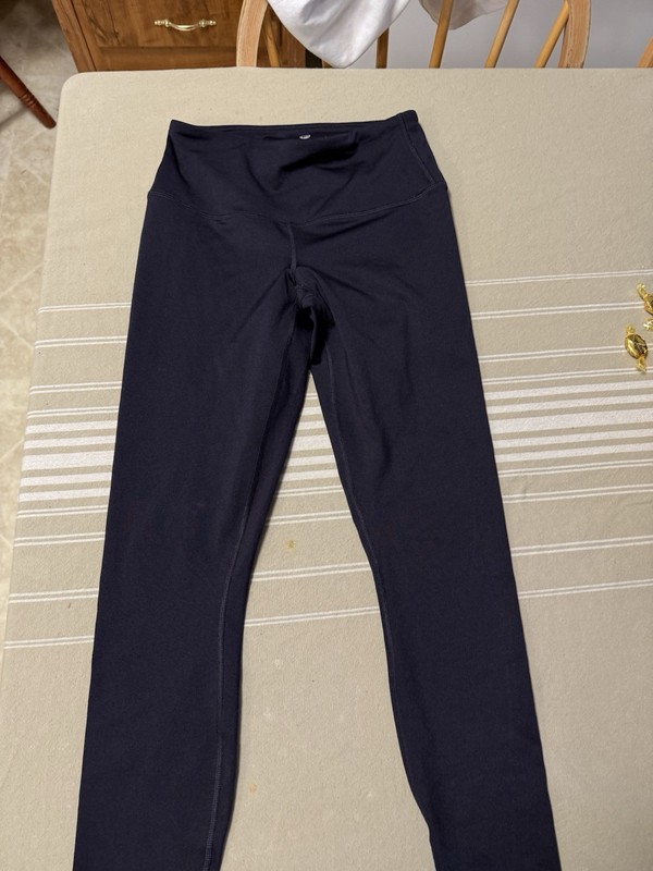 90 Degree Reflex Womens Black High Rise Ankle Leggings XS Stretch Waist