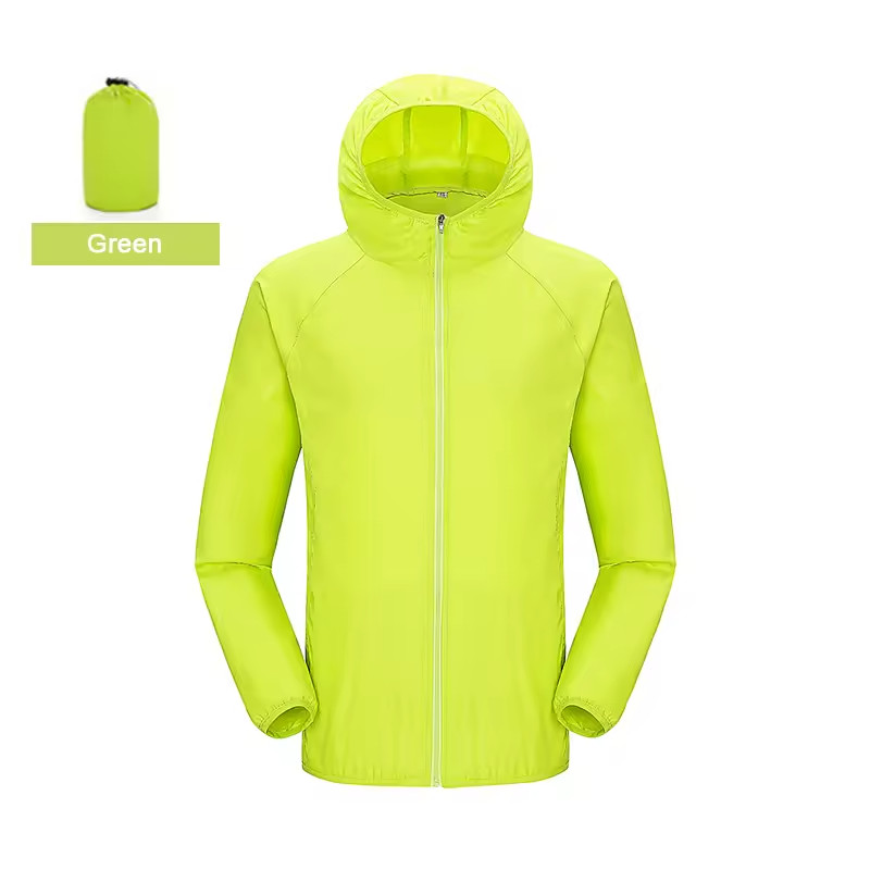 Men’s Waterproof Rain Jacket — Lightweight Hooded Windproof Outdoor Coat gallery