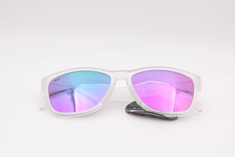 Shady Rays Cascade Crystal Lagoon Frost Square Ca-10 Polarized Sunglasses 58-14- gallery
