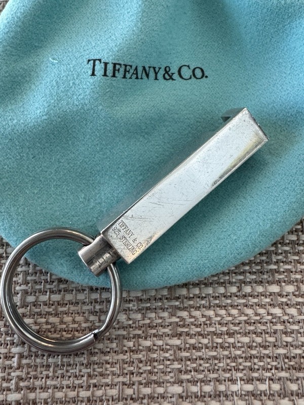 Tiffany & Co. Key Holder Solid Silver 925 Silver - Rare - No Longer Sold! gallery