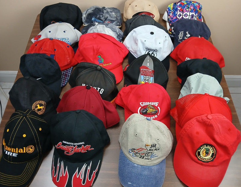 Lot of 25 Vintage Modern Hats Snapback Cars Sports Disney Brand Name Resell Lot