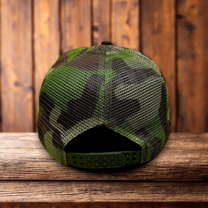 Nirvana Mens Trucker Hat Camo Nevermind Album 90s Kurt Cobain Grunge Alt Rock gallery