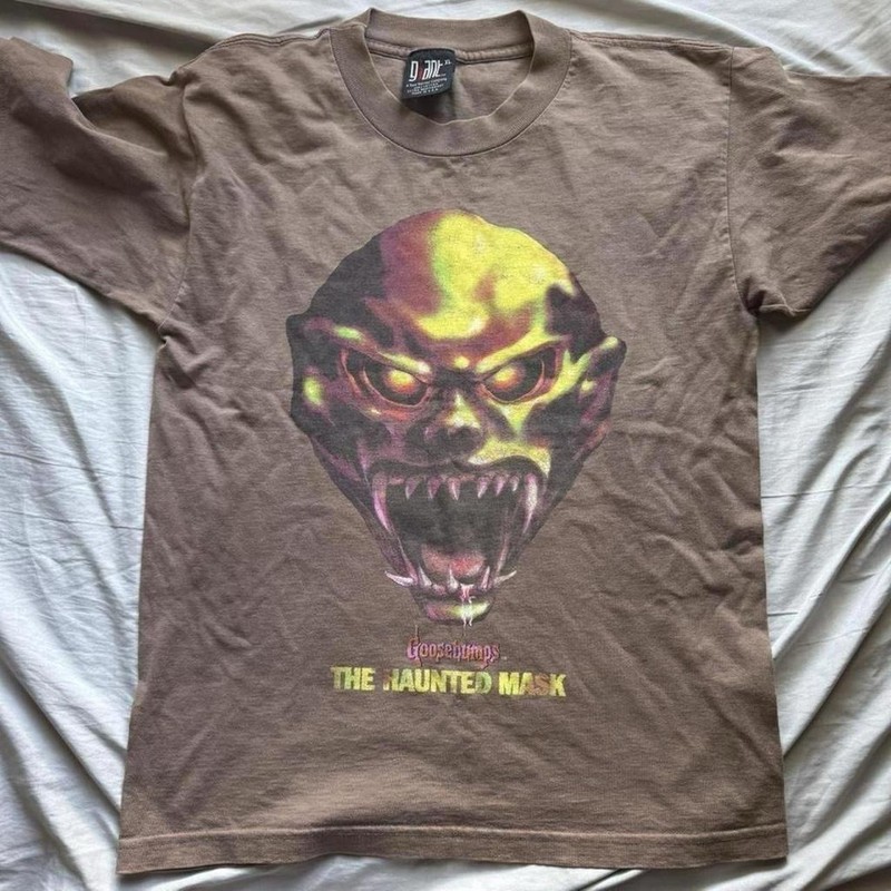 Goosebumps 90s Vintage The Haunted Mask Promo Shirt