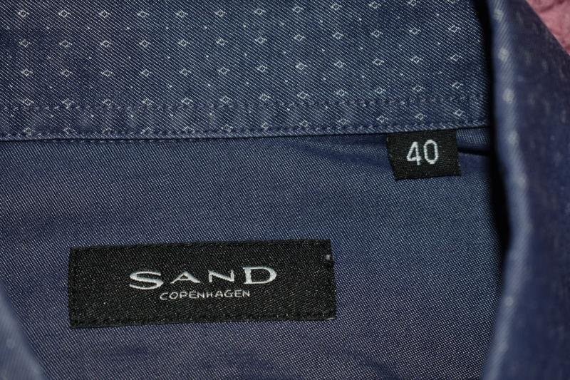Men's white sand shirt white cotton 40/L/48 gallery
