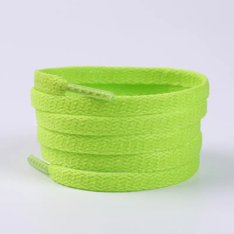 1Pair Silicone Anti-Slip Rope Shoelaces Non-Slip Flat Double-Sided Shoe Laces fo