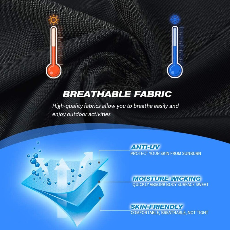UV Protection Cooling Neck Gaiter Face Mask Scarf Windproof Neck Bandana Cover gallery