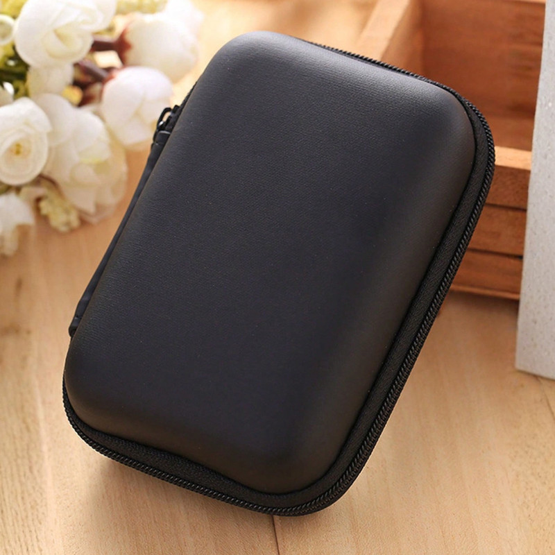 Headphone Bag Data Cable Storage Mini Coin Storage Bag Multi-uses Cosmetic Bag gallery