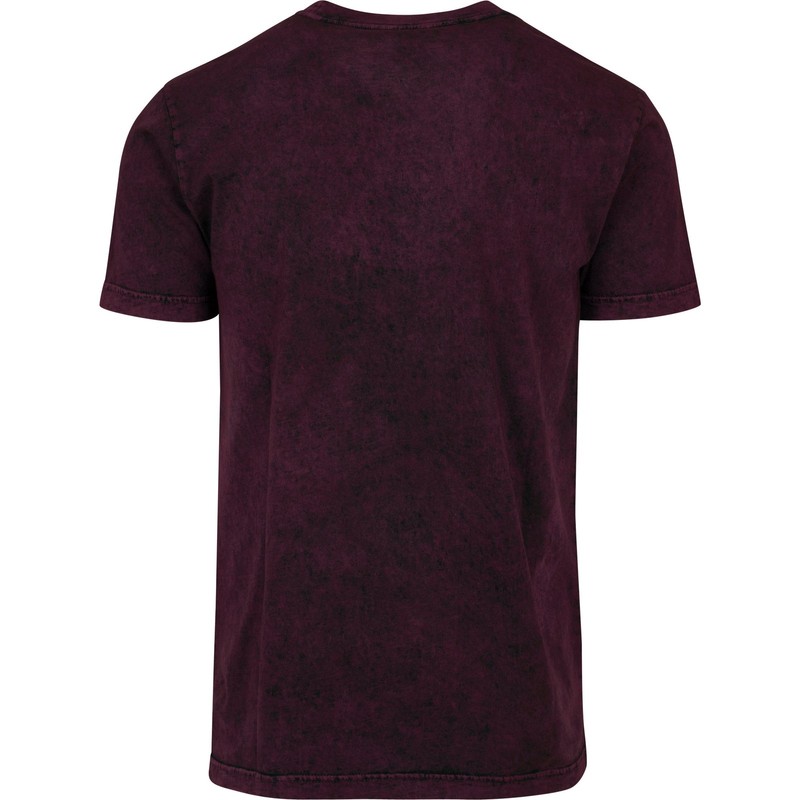 Acid Washed Tee BY070 Men's cool basic Short Sleeve Crew Neck comfotable T-Shirt gallery