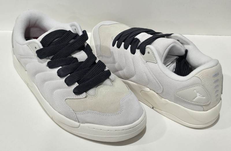 New in Box Mens Nike White Jordan Session Shoes Sneakers IB3731-201 – US: 12