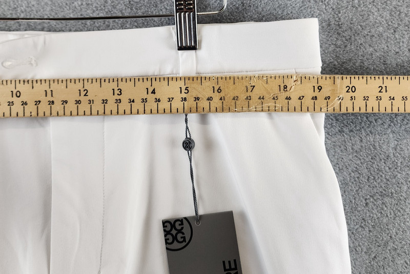 G/Force Maverick 4-Way Stretch Short Men's 36 White Zip Fly With Button Closure gallery