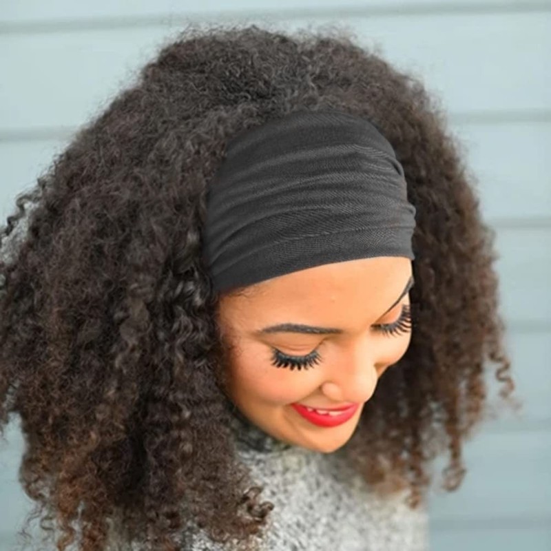 Jesries 10 PCS Women Headbands African Wide Hair 1 Count (Pack of 10), Pink gallery