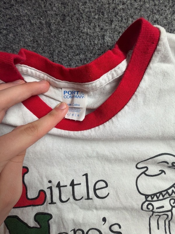 Disney x Prince St. Pizza Home Alone Little Nero's Pizza Ringer T-Shirt gallery