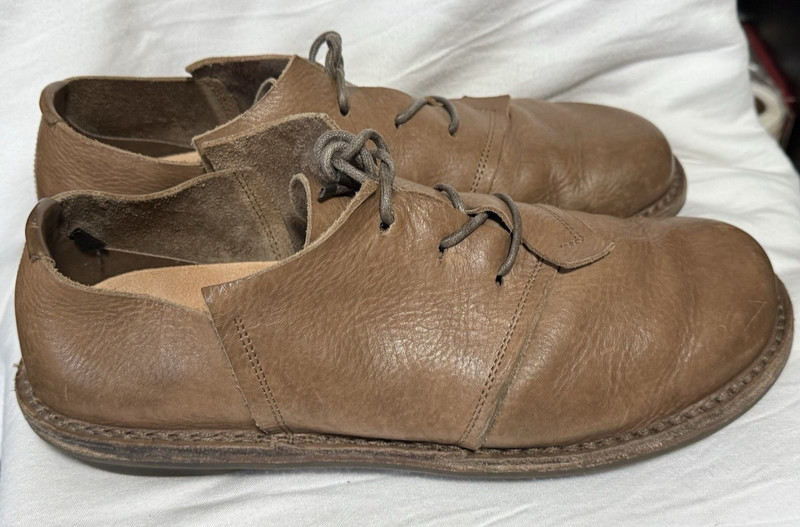 Trippen A. Spaeth Oehler Men’s Leather Brown Shoes Size 45 US 11 Made In Germany