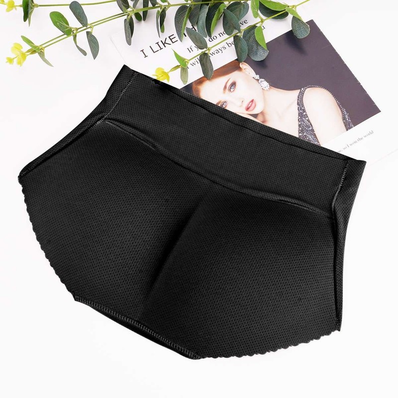US Women Push-Up Padded Underwear Shapewear Bum Butt Lift Enhancer Brief Panties gallery