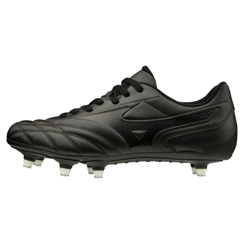 MIZUNO Rugby Football Cleats WAITANGI II CL Black R1GA2001 00 Super Wide NEW! gallery