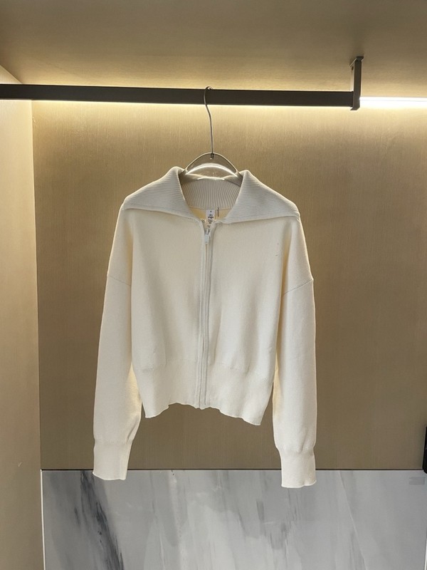 AIo Yoga Scholar Knit Cropped Full Zip Jacket Soft Oversized Soft Women’s Jacket