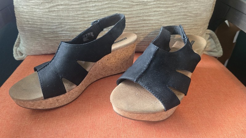 Clarks Collection Wedge Sandals
