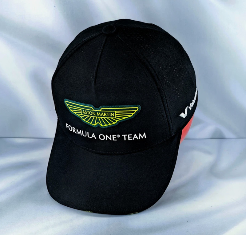 Aston Martin F1 Formula One Team Racing Baseball Cap Adjustable Curved Brim