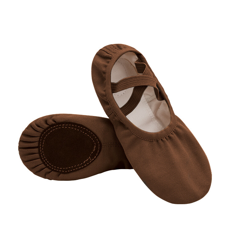 Women and Girls' Ballet Shoes Gymnastics Yoga Dance Slipper Split-Sole gallery