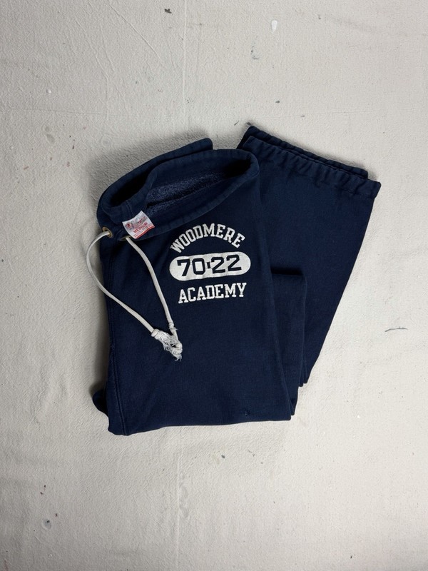 VTG 70s Champion Reverse Weave Sweatpants Woodmere Academy Medium