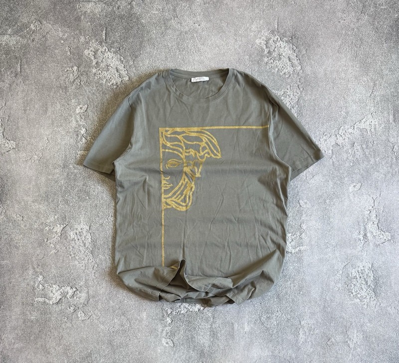 Versace Collection XXL Big Logo Medusa Tee T-shirt Old Money Luxury