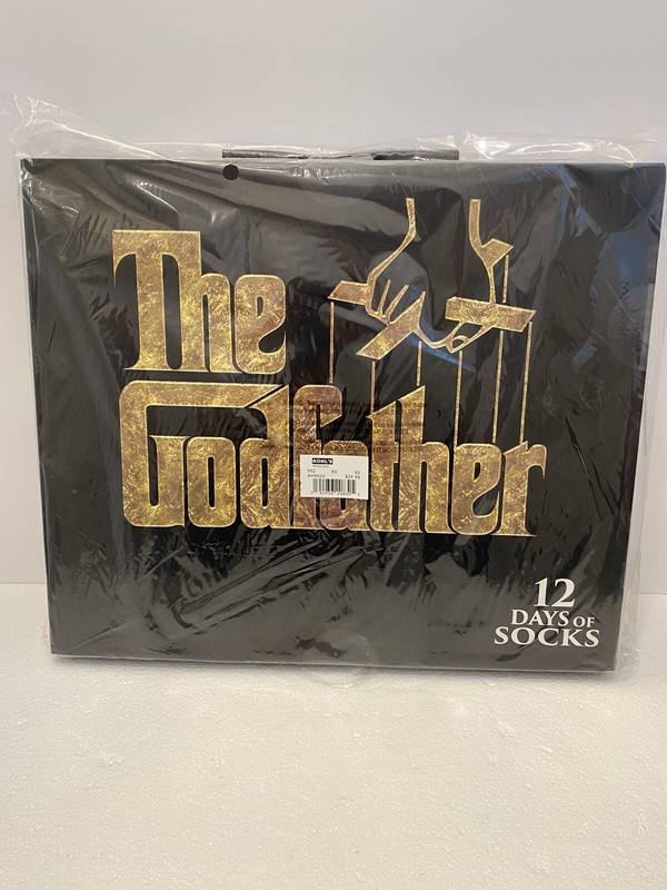 The Godfather 12 Days of Socks 12 Pairs 8 Low Cut & 4 Crew Men’s Shoe 6-12 New