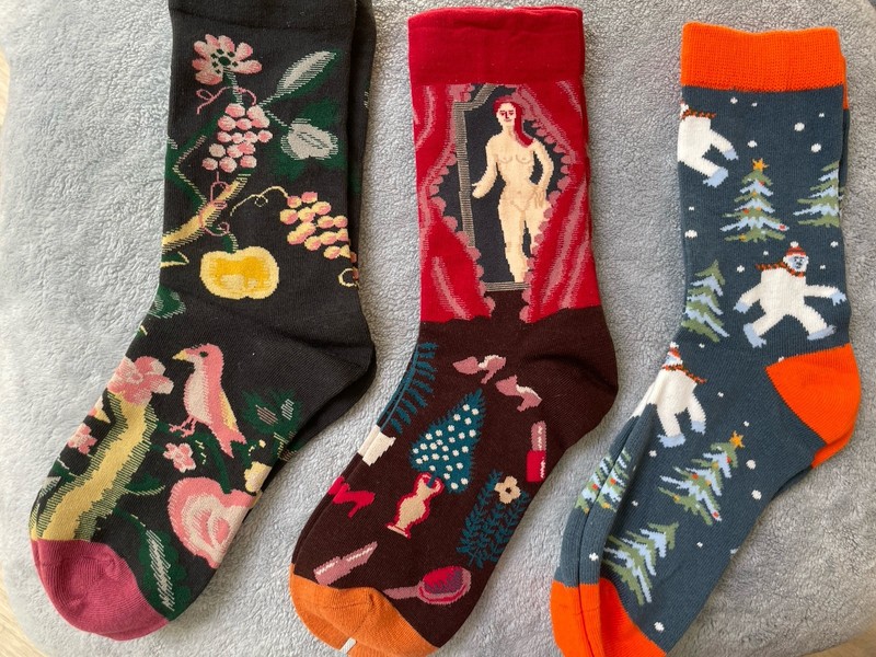 3-Pack Cotton Art Women’s Socks – Fits EU 35-40, US 5-9Fast Ship From New York
