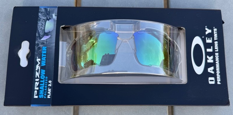 Oakley FLAK 2.0 Lenses PRIZM SHALLOW WATER POLARIZED 101-107-006 iridium Jacket