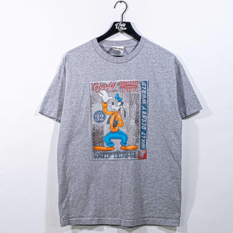Vtg Y2K Walt Disney World Goofy Goofin Things Up T-Shirt Large L Cartoon Movie gallery