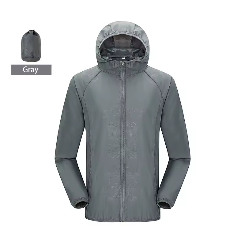 Men’s Waterproof Rain Jacket — Lightweight Hooded Windproof Outdoor Coat gallery