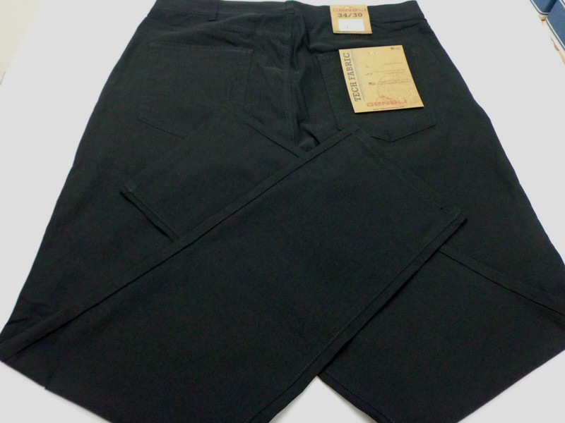 DENALI Black Tech Fabric Stretch Pants NWT 34/30 MSRP $54 gallery