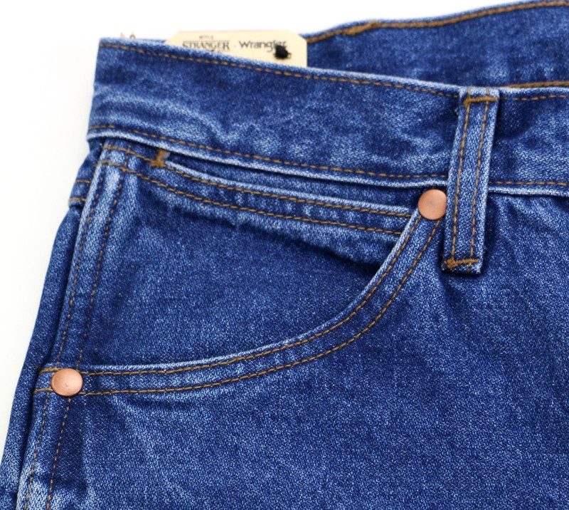 Wrangler x Stranger Things 13MWZ Cowboy Cut Jeans Dark Indigo 14.25 oz. Denim gallery
