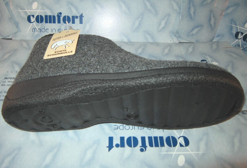 Winter Hausschuhe Hausstiefel Filz Schurwolle WARM 40-47 Hüttenschuhe Puschen gallery