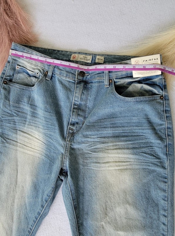 Mbx fairfax slim stretch men’s jeans Style 1 107 800 M656 Color Memory Sz36×30 gallery