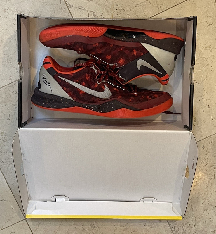Nike Kobe 8 System Low Top “Year of the Snake” 2013 Red 555035-661