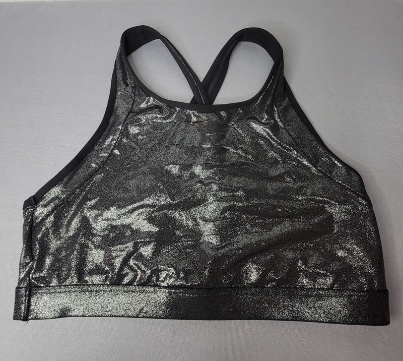 PINK Victoria’s Secret Ultimate Unlined Medium Support Crossback Bra M Black