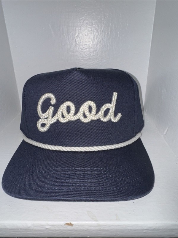 Good Good Golf Saddle Up Scripture Adjustable Snap Back Rope Hat