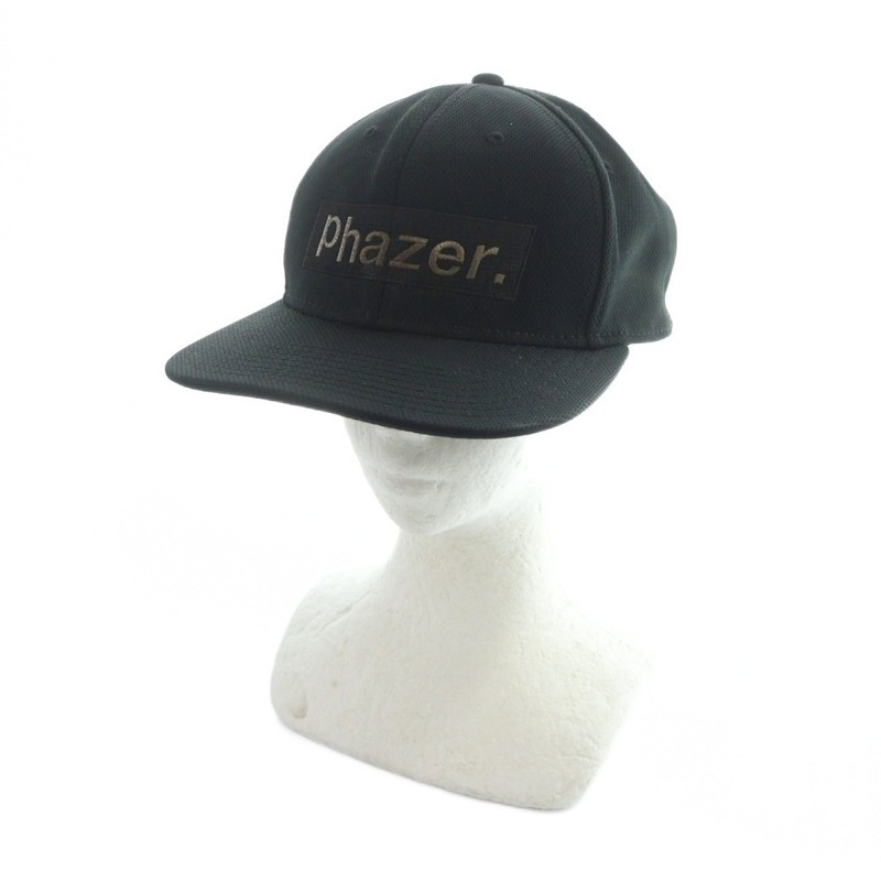 OTTO OTTO Black Logo Cap Men’s 7.2cm (2.8″) Brim AB Condition