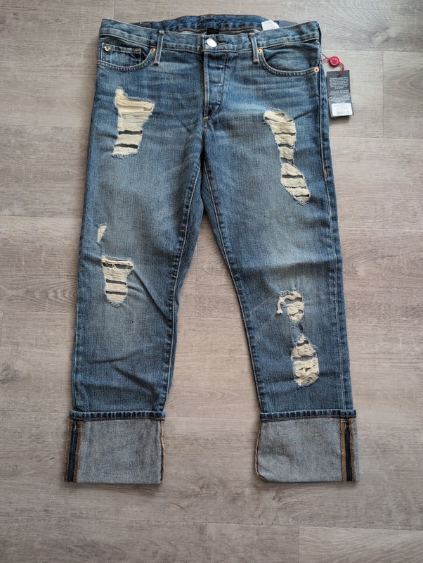 True Religion Low Rise Relaxed Skinny Jean Size 29 New With Tags!!