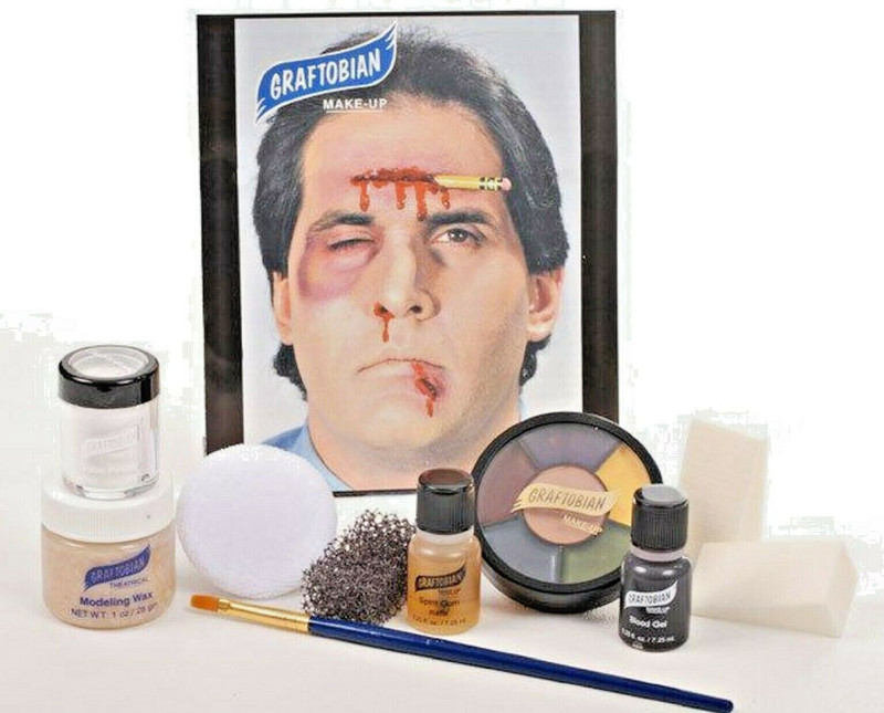 Graftobian Professional Severe Trauma Makeup Kit for Special Effects – NEW