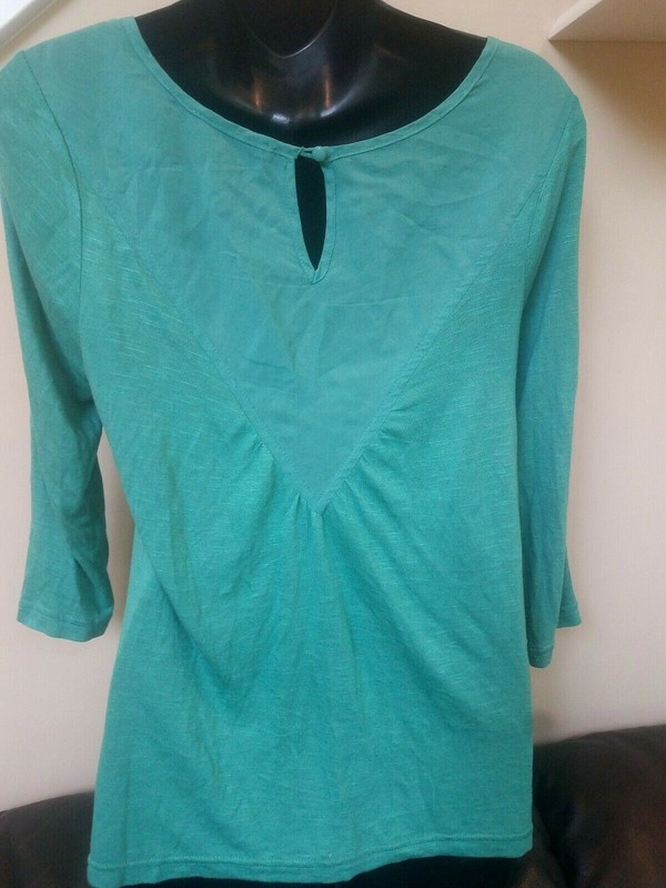Women's Blouse Shirt Pleated & Lace Accents Size XS gallery