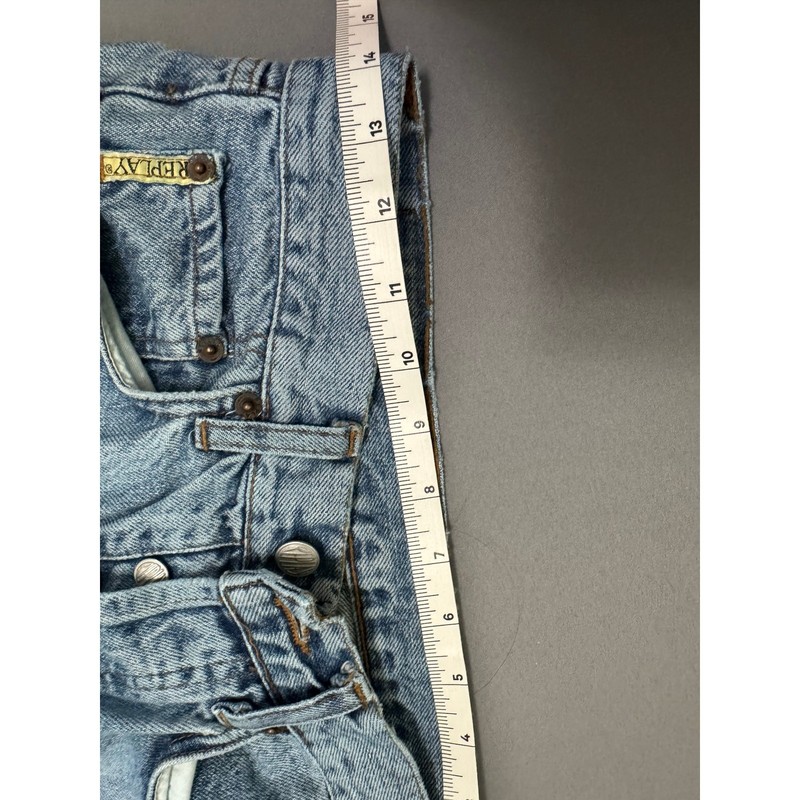 VTG Y2K Replay 900 Made in Italy Straight Button Up Jeans 29 gallery