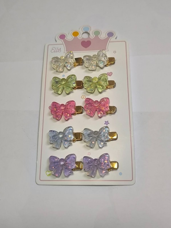 10 Pcs Flower Mini Hair Clips – Cute Floral Hair Accessories for Girls & Women gallery