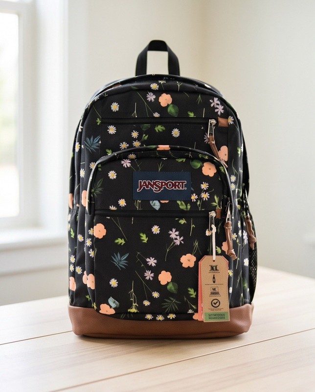 JanSport with 15-inch Laptop Sleeve, with 2 Compartments Bewitche Blooms gallery