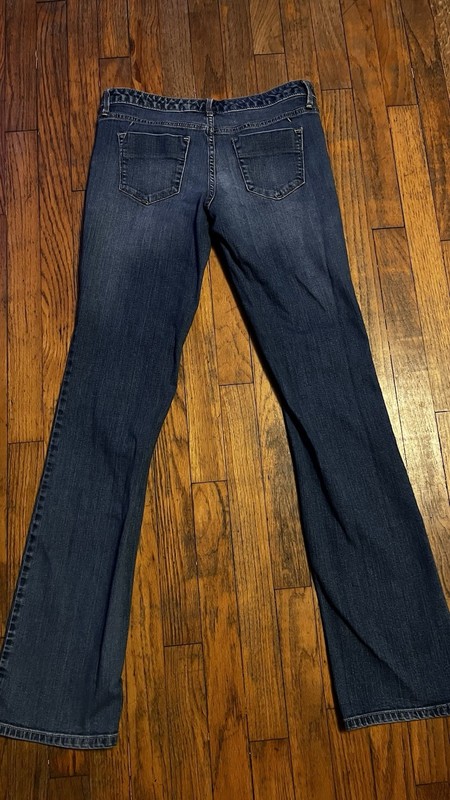 Mossimo Women's Denim Bootcut Jeans Dark Wash Low Rise 6 Long (36 inseam) gallery