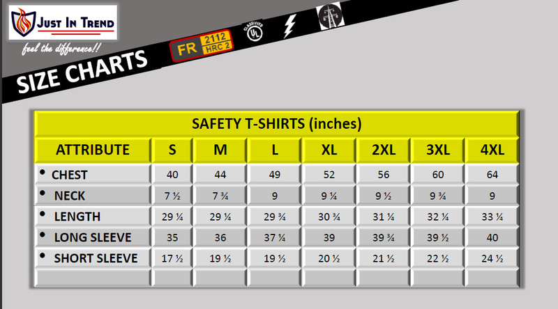 High Visibility Fluorescent Safety T-Shirt - Full Sleeve - 100% Polyester gallery