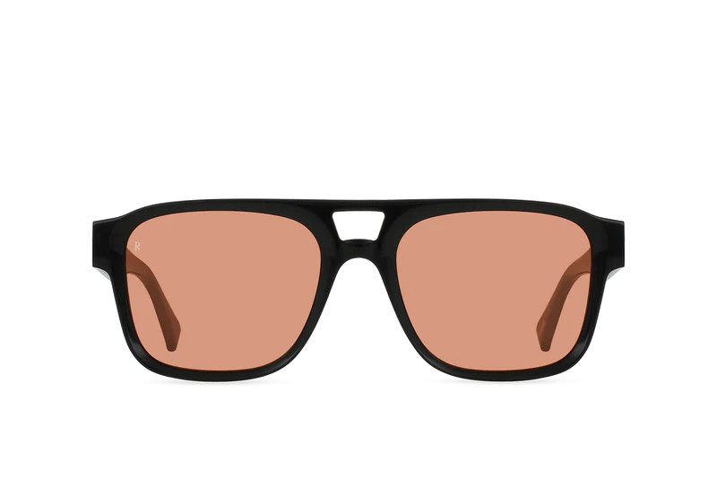 Raen Rifka Recycled Black / Spritz Lens 54mm Sunglasses – Modern Classic Aviator