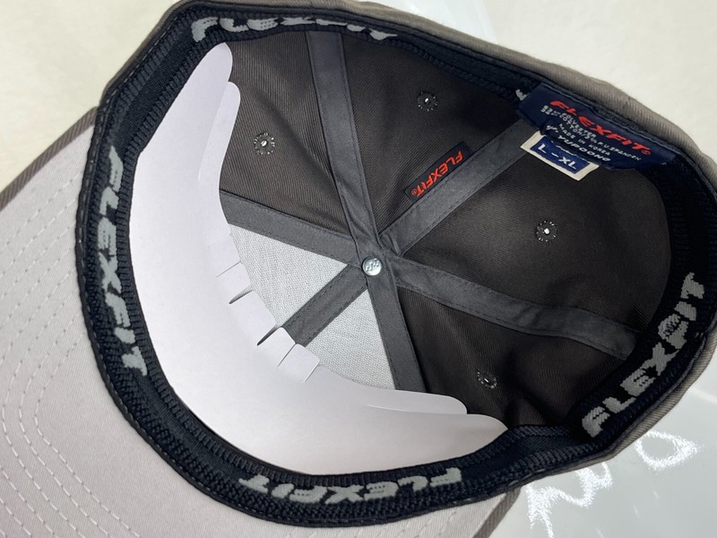 FLEXFIT Classic ORIGINAL 6-Panel Fitted Baseball Cap/Hat L/XL New Dark Gray gallery