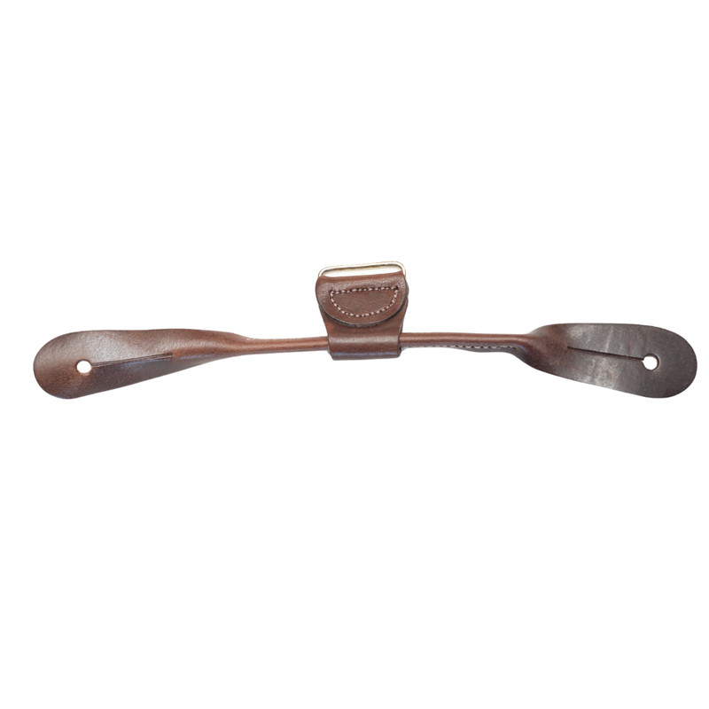 Men’s Suspenders, 12 Button On Leather Ears with Metal Brackets – USA Made